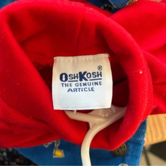 Vintage Oshkosh B’Gosh Mice at Work matching Overall Set - Picture 10 of 13